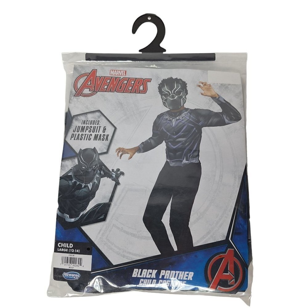 Marvel Avengers Black Panther Jazwares Costume Large